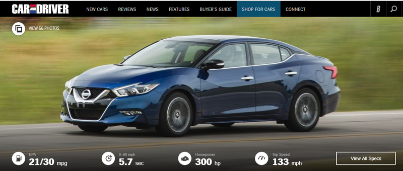 Illustration for article titled Why isn't there more love for the '17 Maxima